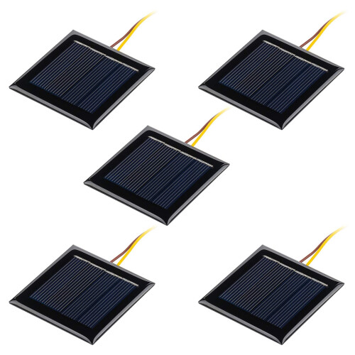 High Conversion Rate Solar Droplet Panel 54mm Square Solar Panel Charger