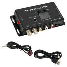 Digital Display Radio Frequency Modulator AV To Radio Frequency For Old Television