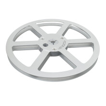 7inch Open Roll Cassettes Aluminum Disc Opening Machine Components Silver