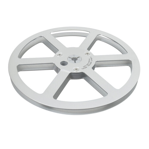 7inch Open Roll Cassettes Aluminum Disc Opening Machine Components Silver