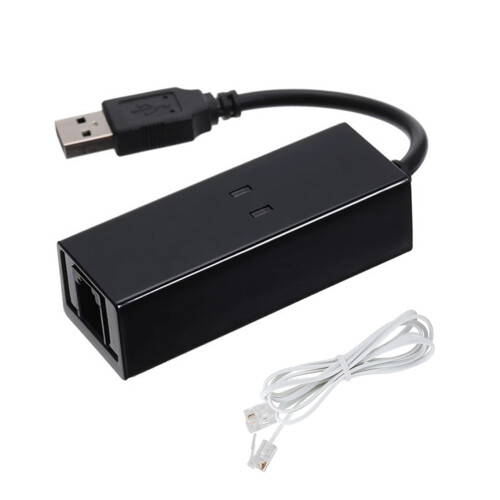 USB2.0 56K External Dial Up Fax Data Modem, Fax Data Modem Dongle Adapter 1