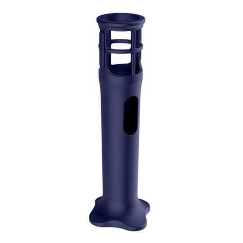 Strong Microphone Cover Shock Absorption & Grip Enhancer for Microphone Use Blue
