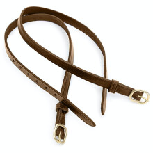 (48cm, Havana) Blenheim Leather Spur Straps (Pack of 2)