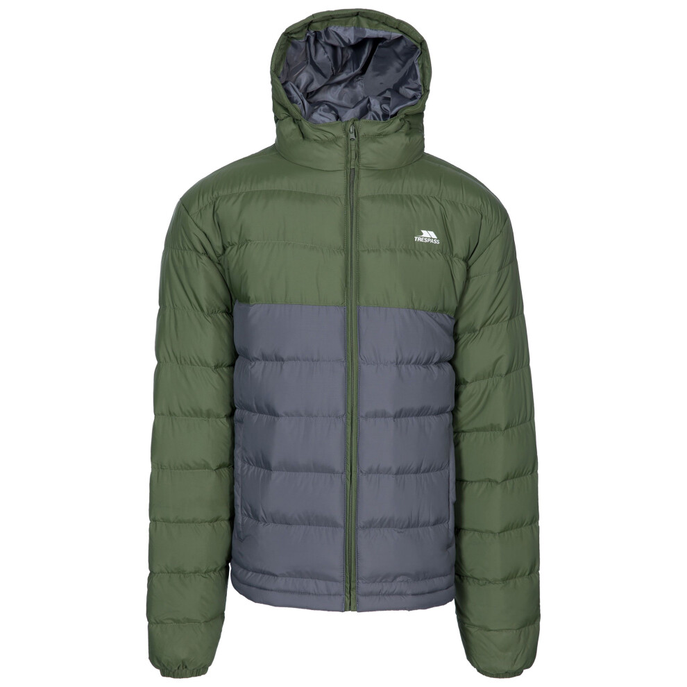 Trespass (Xxs, Moss) Mens Oskar Padded Jacket
