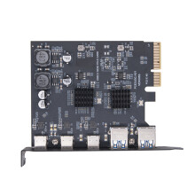 USB 3.0 Expansion Card Fast Speed Desktop Computer 5 Ports USB Adapter for PC BBB