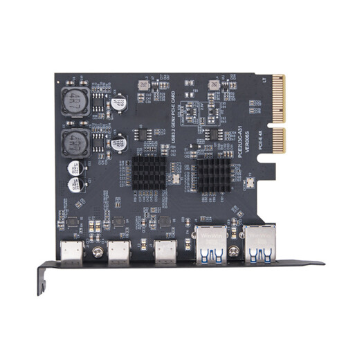 USB 3.0 Expansion Card Fast Speed Desktop Computer 5 Ports USB Adapter for PC BBB