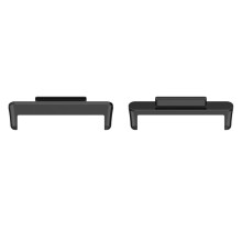 Watch Fit 2 Durable Smartwatch Bracelet Band Adapter Strap Connector Black