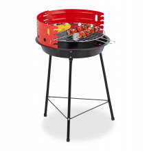 Grill na węgiel drzewny Relaxdays 37 cm