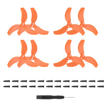 2/4Pair Flight Propellers for Avata 2 Flight Propellers Low Noise Propellers 4 Orange
