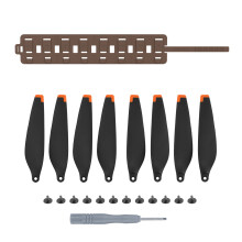 3 Pro Silicone Propellers Roll Bag for Case + 2 Sets Propellers Brown bag A
