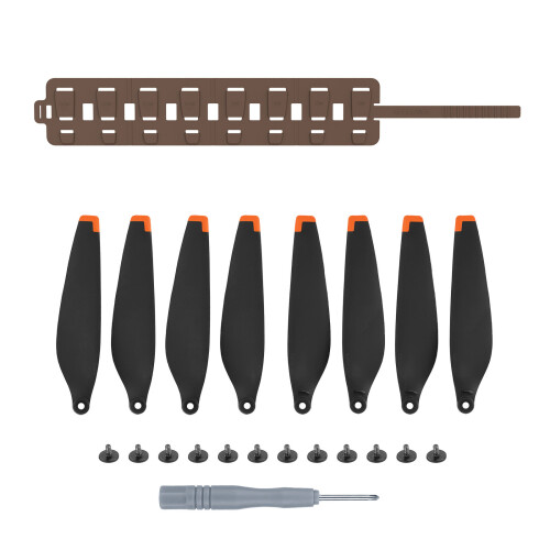 3 Pro Silicone Propellers Roll Bag for Case + 2 Sets Propellers Brown bag A