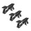 Universal Mic Metal Clip Protable Lavalier Microphone Clip Lapel / Collar Clamp 3 1