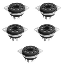 5pcs 8-Pin Vacuum Tube Socket Suitable for Preamps,Amplifiers GZS8-B1/GZS8-B1-G GZS8 B1