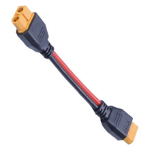 Two-Wire 60 Female Charging Cable for Remote Battery Connection Setup 60 Cord 10cm