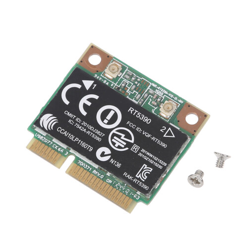 Wireless Network Card for Half Mini PCI-E WiFi Adapter for RT5390 630703-001