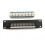 8 Port LC Wallmount Patch Panel 10G Support 1U Network Patch Panel UTP 19-Inch 1