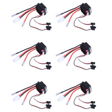 6X Rc ESC 320A 6-12V Brushed ESC Speed Controller with 2A BEC for RC Boat U6L5