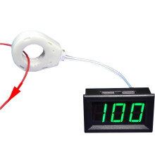 Hall Ammeter Voltmeter 50A 100A 200A 400A Battery Monitor Current Voltage Meter 100A