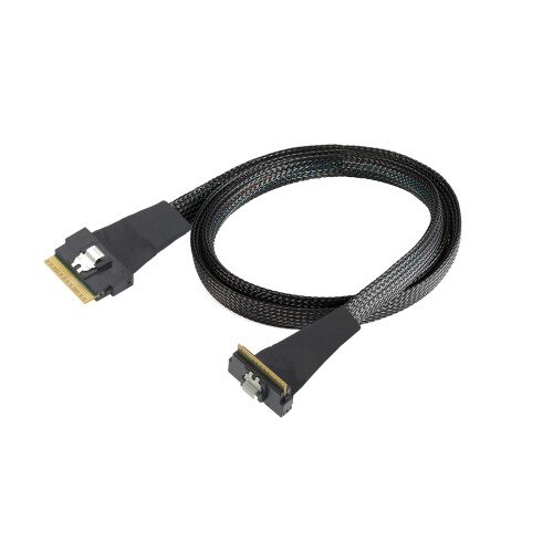 SFF-8654 8i Internal Data Cable for Controller to Array Card Routing Equipment 100cm