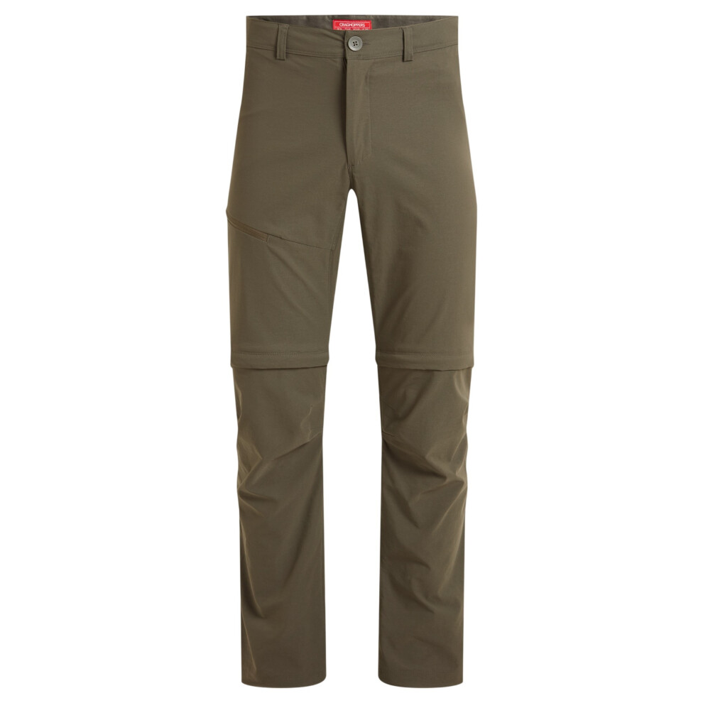 Craghoppers (36R, Woodland Green) Mens Nosilife Pro Iii Convertible Trousers