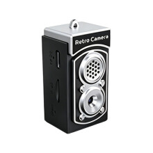 Small Digital Camera with Card Slot for Travel and Daily Photos Black
