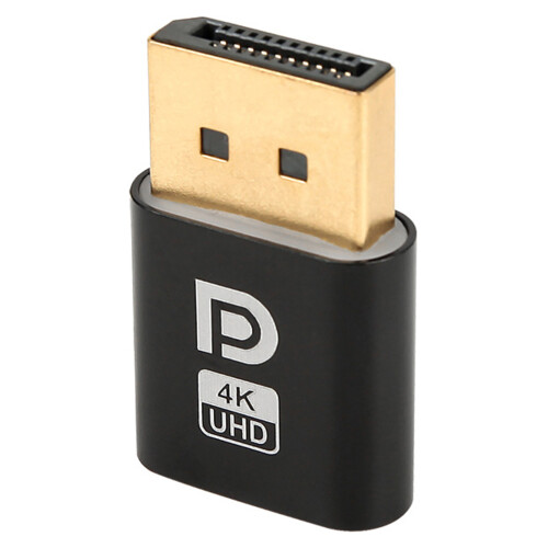 Edid Headless DP 4k Display Emulator Virtual  Accessories Ghost