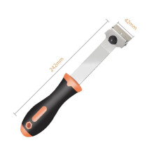 Blade Scraper, Includes Metal & Plastic Blades,Premium Scraper Tool for Glass, Window, Cooktop Cleaning