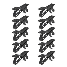 3pcs or 5pcs or 10pcs Lapel Mic Clips Lavalier Microphone Metal Clips for Chat 10
