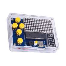 DIY LED Electronic Kit Game Soldering Project Practice Snake Game DIY Kit C