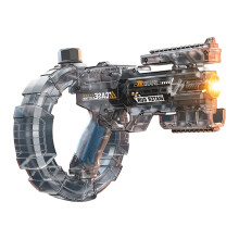 Electric Water Guns Warm Day Water Toy for Kids with Electric Action and Light Black