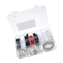Model Aircraft Wire Coupler Kit Wire Pin Header, 260 Piece Set with Storage Case