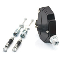 2X Motorcycle Stunt Clutch Lever Easy Pull Cable System for Dirt Bike Parts