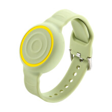 Child Wristband Holder with Soft Silicone Strap for Outdoor Routine AvocadoColor