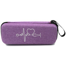 Hard Shell Stethoscope Case Organiser Bag Box for Doctors Nurse Hospital Clinic Purple