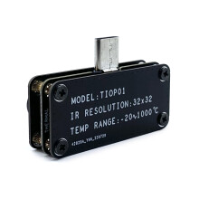Portable Temperature Measurement Tool Thermal Camera Attachment for Smartphones