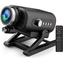Proyector 60 en 1, Proyector Planetario HD para el Hogar, Proyector de Luz Estelar 3D, Altavoz y Ruido con Enchufe Europeo