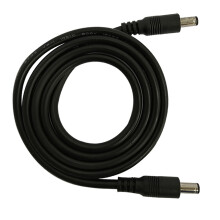5.5x2.1mm /5.5x2.1mm Male / Male Power Plugs Connectors Cable For LED Strips 2m