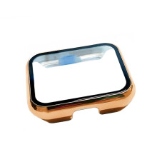 For RealmeWatch 2 Pro Protector Cover Scratchresist Screen One-piece Film+Shell Rose Gold