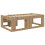 VidaXL vidaXL Kids'Bed Frame with Storage Artisan Oak 75 x 190 cm 3