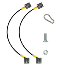 2pcs Trash Can Lid Lock,Trash Can Locks for Animals Stop From Rummaging Universal Lid Lock for Outdoor Garbage Cans