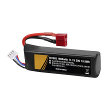 Battery 11.1V 3S 1800mAh 30C 501865 LIPO Rechargeable Polymers Lithiums Battery D