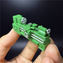 Miniature Lathe Model Metal Scale Lathe Display Piece Compact Portable