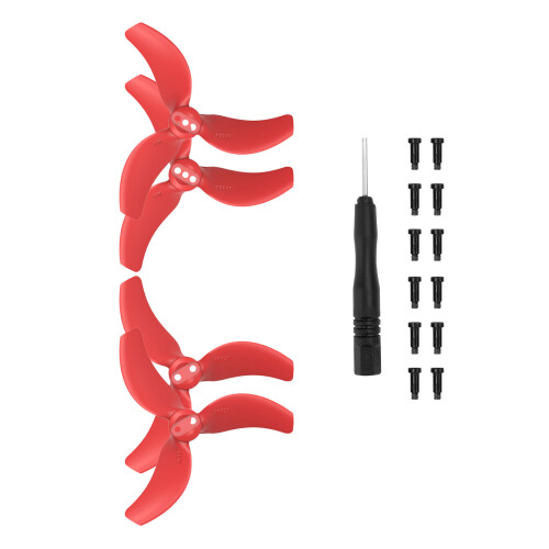 Bladee Propellers 3032S Bladee Propellers for Avata 2 Drones Quadcopter Red