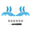 Replacement Propellers for Avata 2 FPV Drones Propellers Bladee with Screws Blue 1