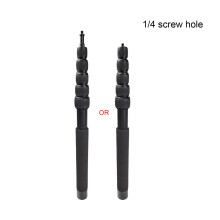 Portable Microphone Boom Pole Arm 6 Section Interview Microphone 2 British score hole