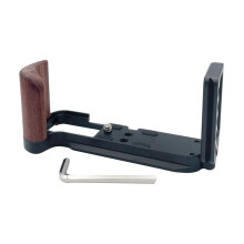 for X-T30 X-T20 X-T10 Cameras Metal Hand Grip Quick Release L Plate Black Color