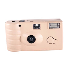 Fixed Focus Film Camera with 17 Shots Single Once Take Pictures Tool Disposable Pink