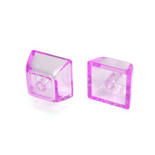 XDA 1U Keycaps Set Blank Supplement Caps for Gaming Mechanical Translucent purple