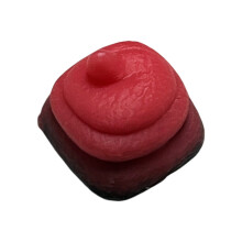 Mechanical Keyboard Keycap Accent for Keyboard Display Resin keycap Gift RedBlack