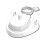 Electric Toothbrushes Charger Base Waterproof White 1